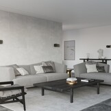 Wandleuchte TILA 40 schwarzg