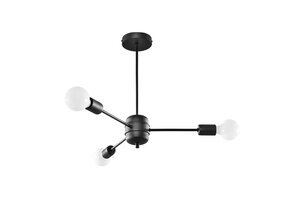 Kronleuchter LANGO 3 schwarz