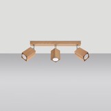 Deckenleuchte KEKE 3 Eicheg