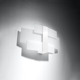 Wandleuchte CELIA weißg