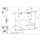 Deckenleuchte CELIA weißg