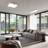 Deckenleuchte CIRCLE 1 weißg