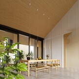 Hängeleuchte SULA 3P Naturholzg