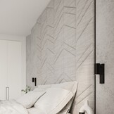 Wandleuchte UTTI schwarzg