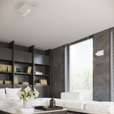 Wandleuchte LAPPO weißg