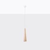 Hängeleuchte SULA 1 Naturholzg