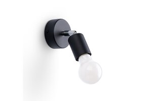 Wandleuchte FORNES 1 schwarz