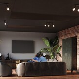 Wandleuchte FORNES 1 schwarzg