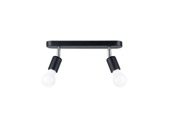 Deckenleuchte FORNES 2 schwarz