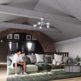 Deckenleuchte ARTEMIS 3 weißg