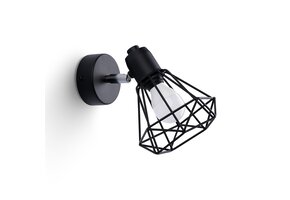 Wandleuchte ARTEMIS 1 schwarz
