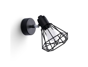 Wandleuchte ARTEMIS 1 schwarz