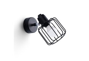 Wandleuchte BELUCI 1 schwarz