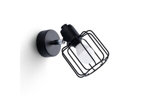 Wandleuchte BELUCI 1 schwarz