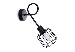 Wandleuchte BELUCI 1S schwarz