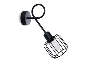 Wandleuchte BELUCI 1S schwarz
