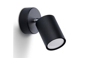 Wandleuchte LEMMI 1 schwarz