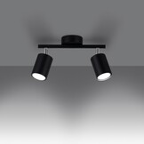 Deckenleuchte LEMMI 2 schwarzg