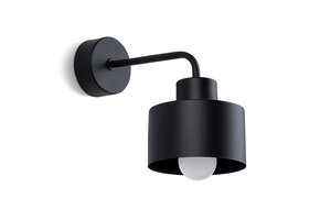 Wandleuchte SAVAR 1 schwarz