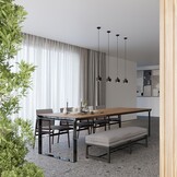 Hängeleuchte SAVAR 3 schwarzg