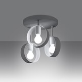 Deckenleuchte TITRAN 3 weißg