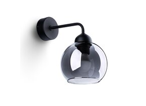 Wall lamp ALINO 1 black