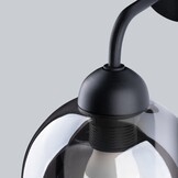 Wall lamp ALINO 1 blackg