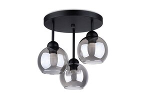 Kronleuchter ALINO 3 schwarz