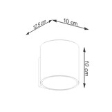 Wandleuchten ORBIS 1 goldeng