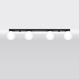 Deckenleuchte YOLI 4 schwarzg