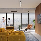 Deckenleuchte YOLI 4 schwarzg