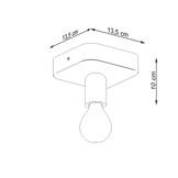 Deckenleuchte TAVO 1g