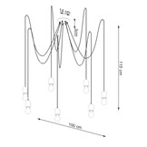 Kronleuchter NESO 7g