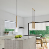 Pendelleuchten PASTELO 3P goldeng