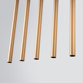 Pendelleuchten PASTELO 5L goldeng