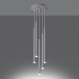 Pendelleuchten PASTELO 5P weißg