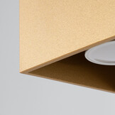 Deckenleuchte QUAD 1 goldeng