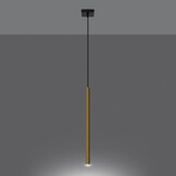 Pendelleuchten PASTELO 1 glanzgoldg