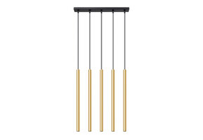 Pendelleuchten PASTELO 5L glanzgold
