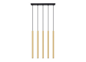Pendelleuchten PASTELO 5L glanzgold