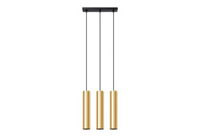 Pendelleuchten LAGOS 3 glanzgold