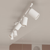 Kronleuchter LEMMI 6 weißg