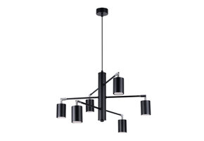 Kronleuchter LEMMI 6 schwarz