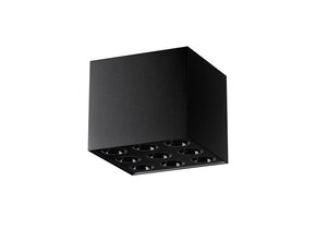 Deckenleuchted OZZY  schwarz LED