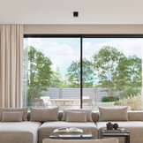 Deckenleuchted OZZY  schwarz LEDg