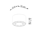 Deckenleuchted DIO weiß LEDg