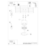 Deckenleuchted DIO weiß LEDg