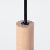 Pendelleuchten PASTELO 3L holzg