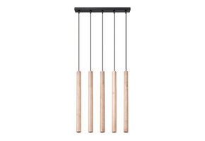 Pendelleuchten PASTELO 5L holz