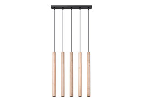 Pendelleuchten PASTELO 5L holz